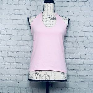 Women's Gap Tank Top V-Neck Pink Size Medium M
